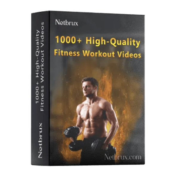 1000+ High-Quality Fitness Workout Videos Bundle